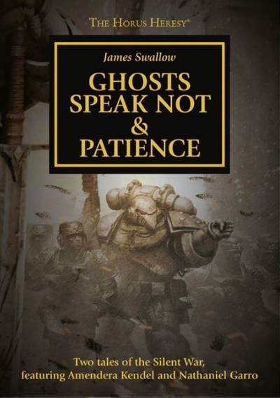 Ghosts Speak Not &amp; Patience (couverture originale)