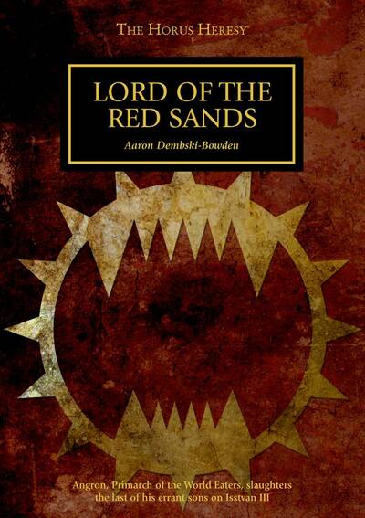 Lord of the Red Sands (couverture originale) Lord of the Red Sands (couverture originale)