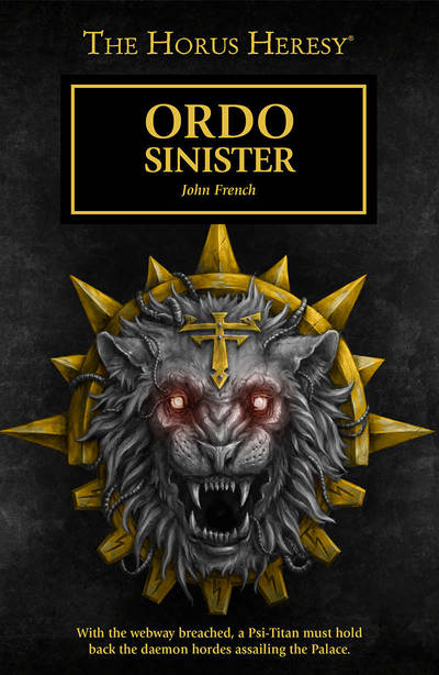 Ordo Sinister (couverture originale)