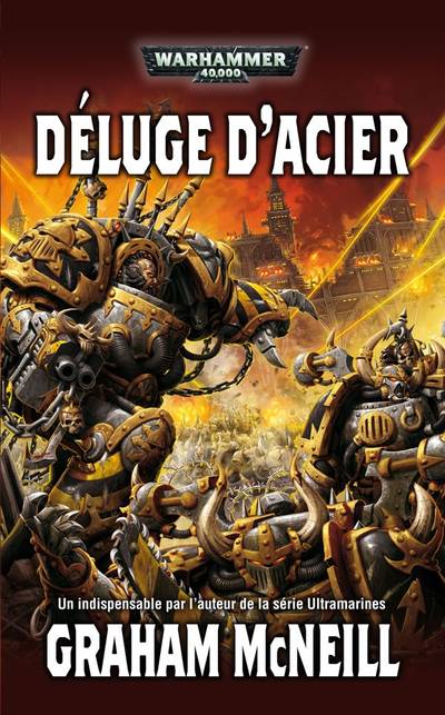 Déluge d&#039;Acier (couverture française)