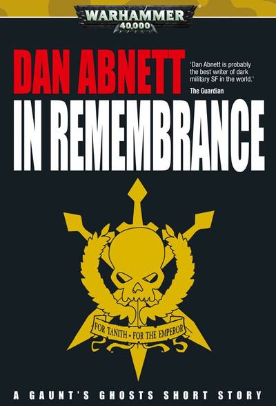 In remembrance (couverture originale)