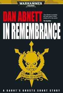 In remembrance (couverture originale)