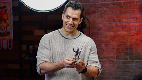 Henry cavill miniature